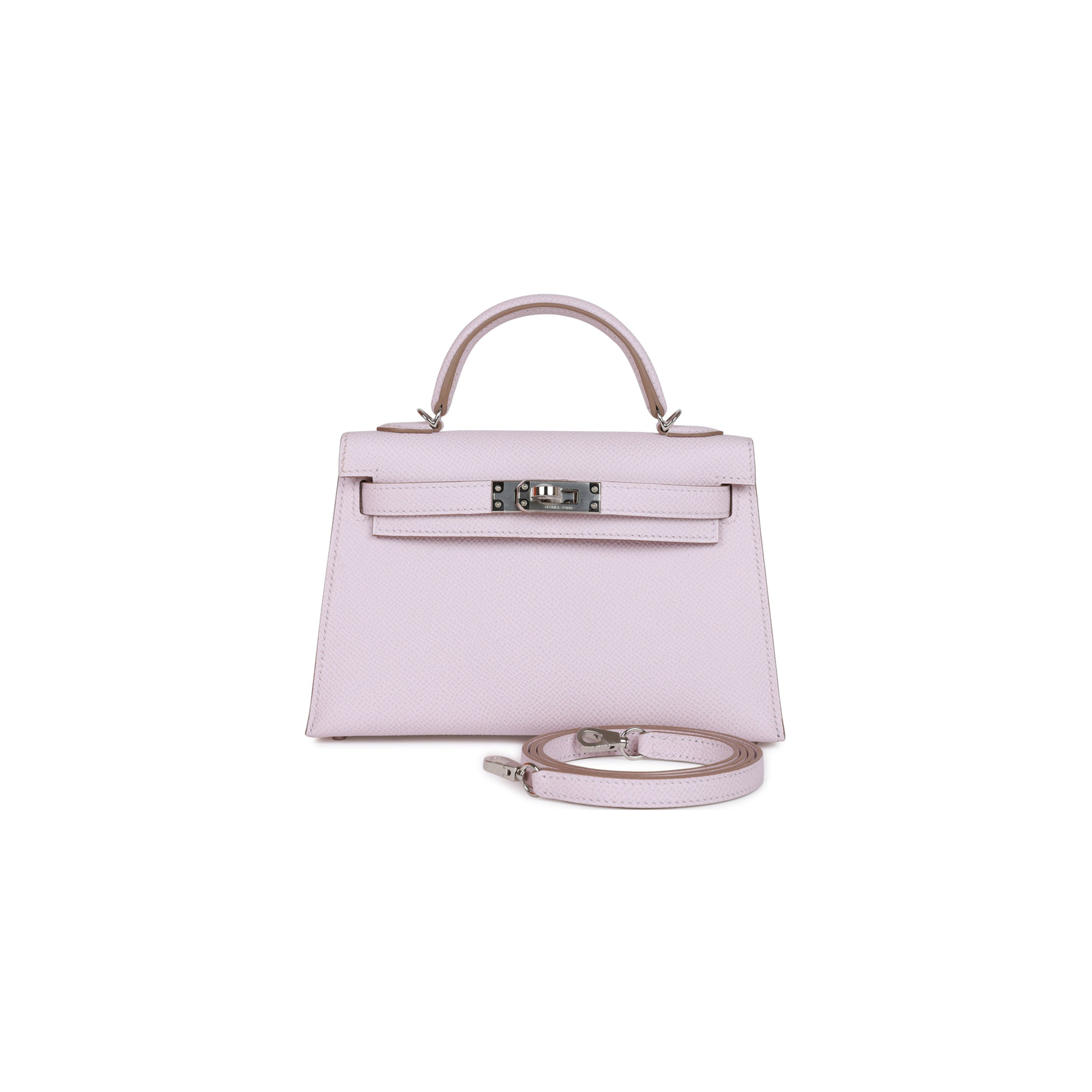 HERMES MINI KELLY EPSOM PALLADIUM HARDWARE (19*12*5.5cm)